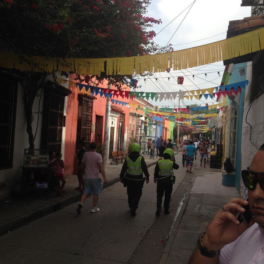 Hostel Green House Getsemani Cartagena ภายนอก รูปภาพ