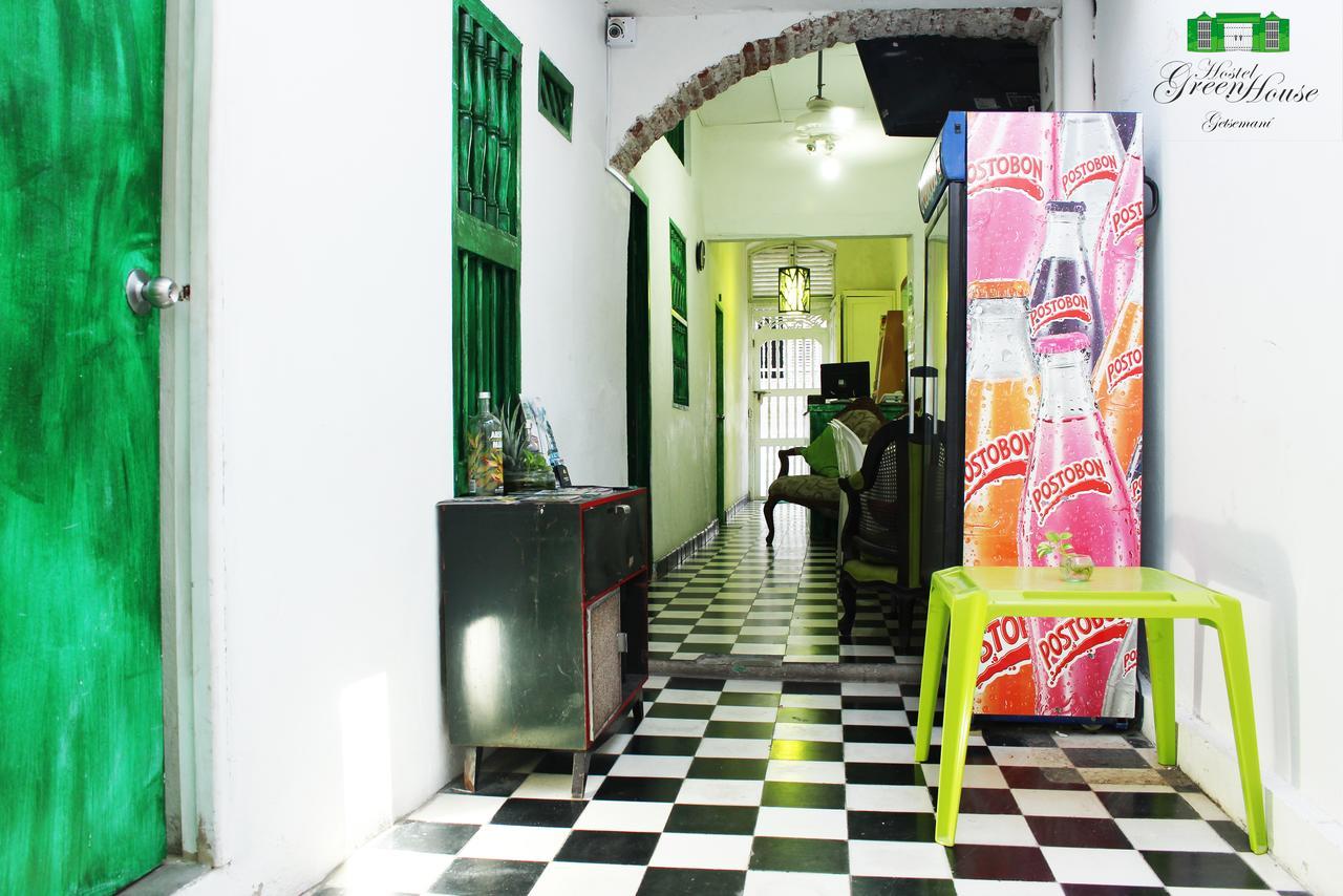 Hostel Green House Getsemani Cartagena ภายนอก รูปภาพ