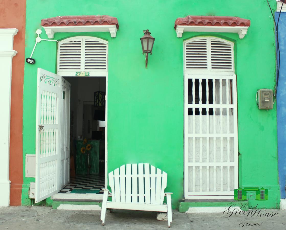Hostel Green House Getsemani Cartagena ภายนอก รูปภาพ