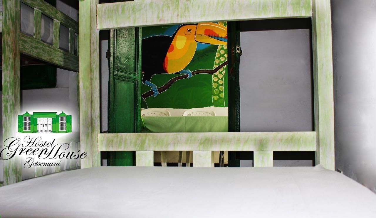 Hostel Green House Getsemani Cartagena ภายนอก รูปภาพ