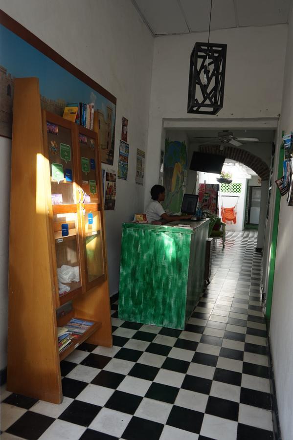 Hostel Green House Getsemani Cartagena ภายนอก รูปภาพ