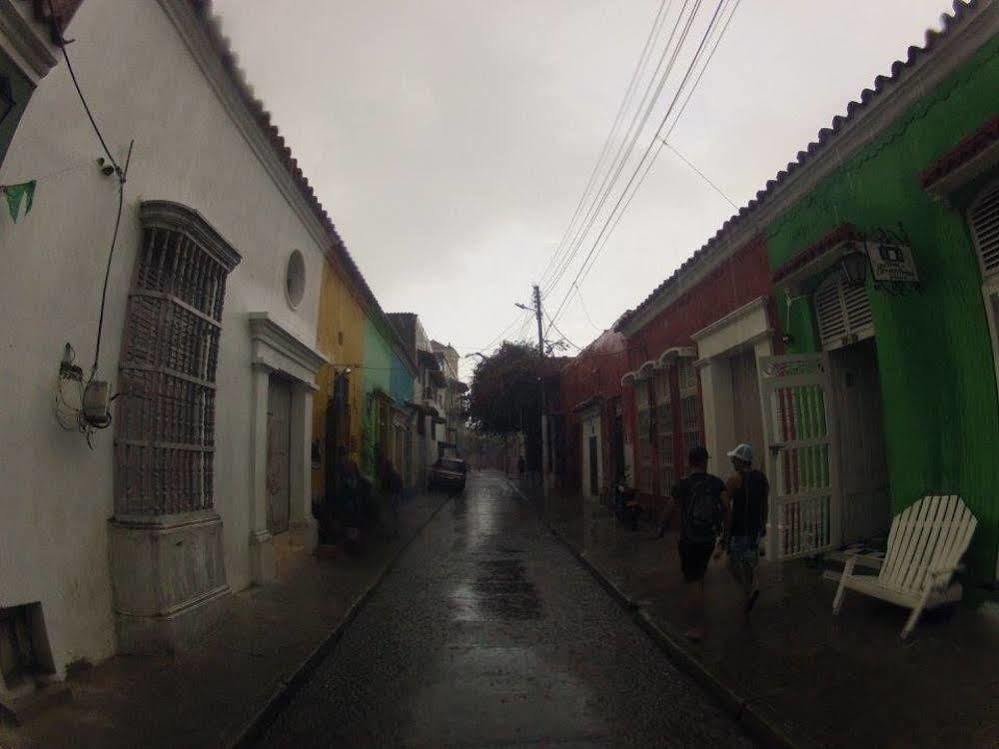 Hostel Green House Getsemani Cartagena ภายนอก รูปภาพ