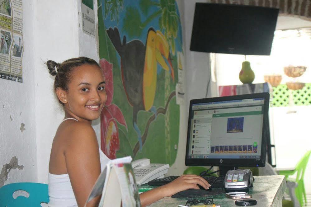 Hostel Green House Getsemani Cartagena ภายนอก รูปภาพ