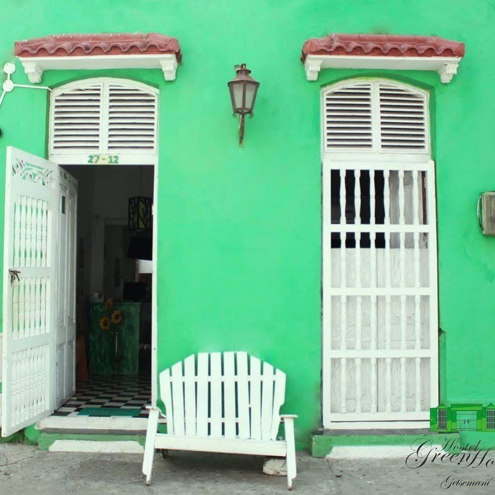 Hostel Green House Getsemani Cartagena ภายนอก รูปภาพ